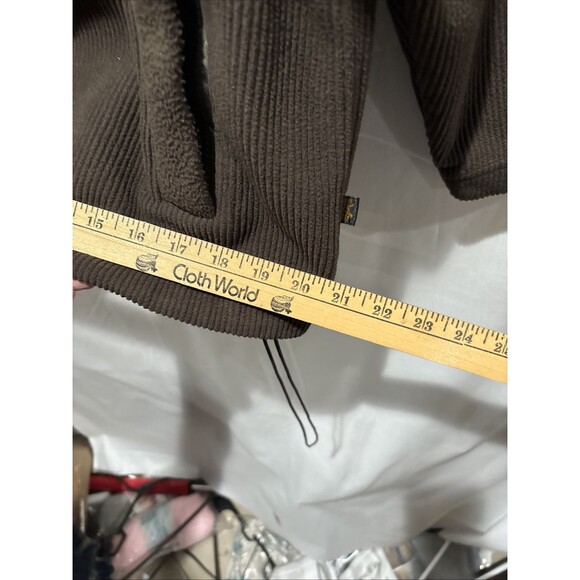 Alpha Industries S Ribbed Polar Fleece Pullover Sweater Mens Elbow Pads Military - Picture 14 of 16